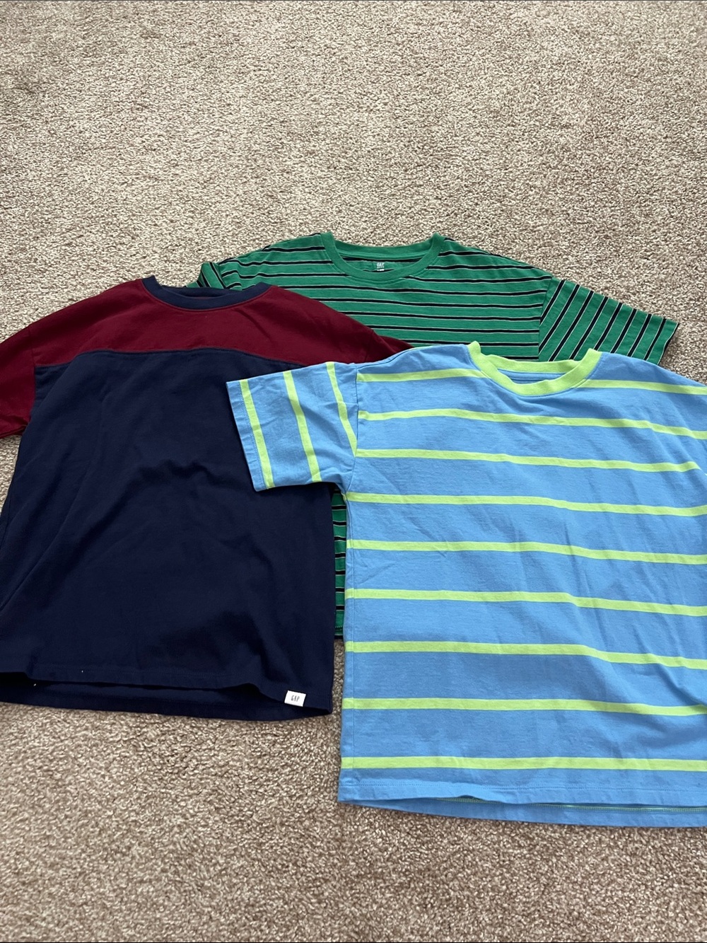 GapKids' set of 3 boys tees💙💙💙
